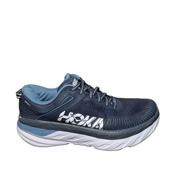 Hoka Other - Hoka Hoka Bondi 7 Navy and White Athletic Sneakers size 8.5